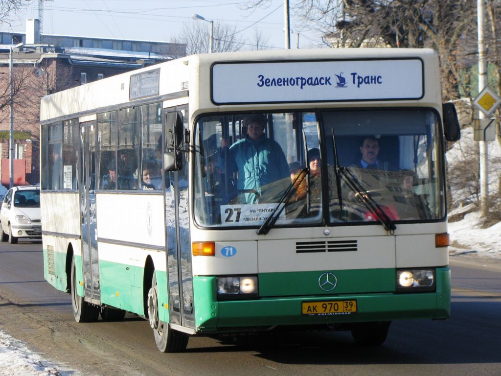 Калінінградская вобласць, Mercedes-Benz O405 № 71