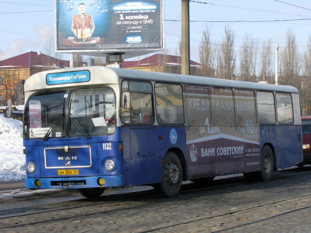 Kaliningrad region, MAN 192 SL200 Nr. 1132