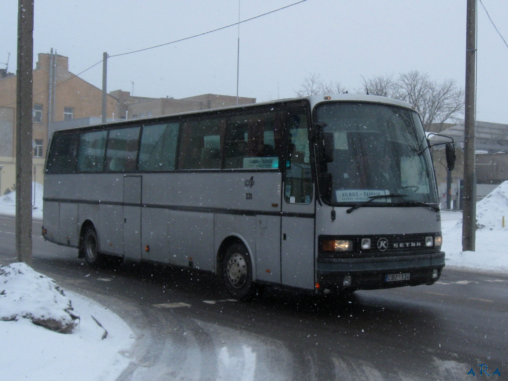 Литва, Setra S215HD № 231