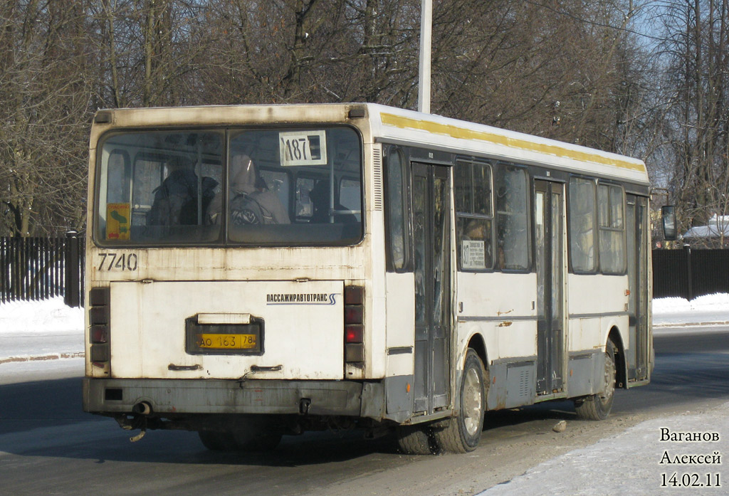 Санкт-Петербург, ЛиАЗ-5256.00 № 7740