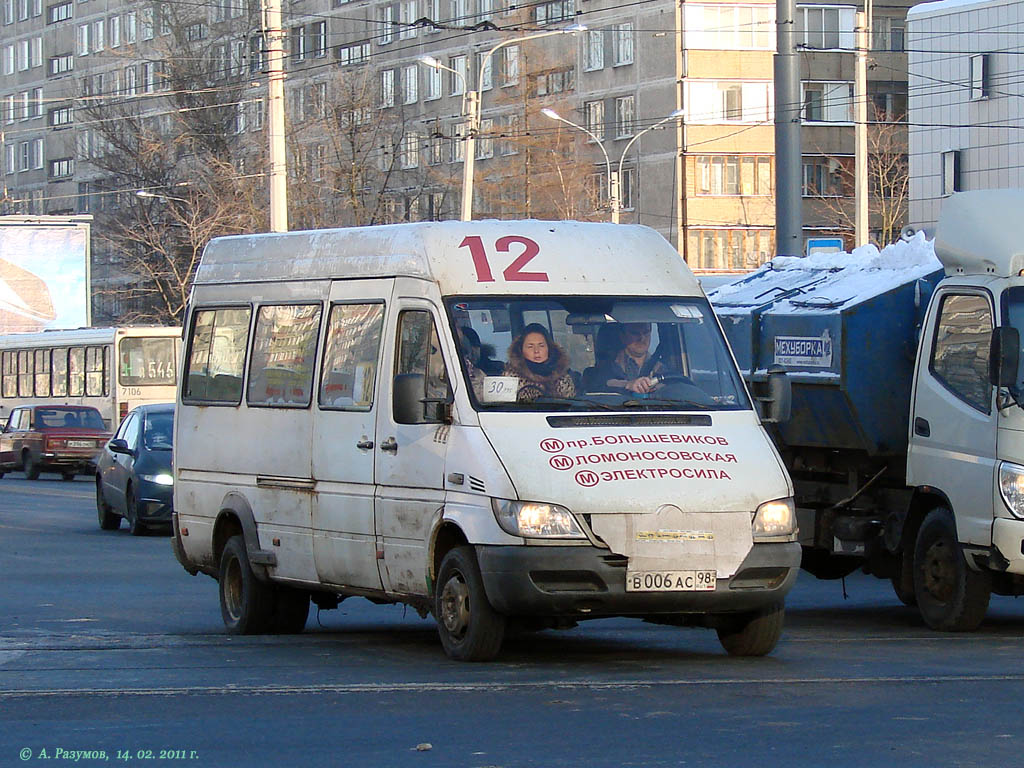 Санкт-Петербург, Mercedes-Benz Sprinter W904 408CDI № 13055