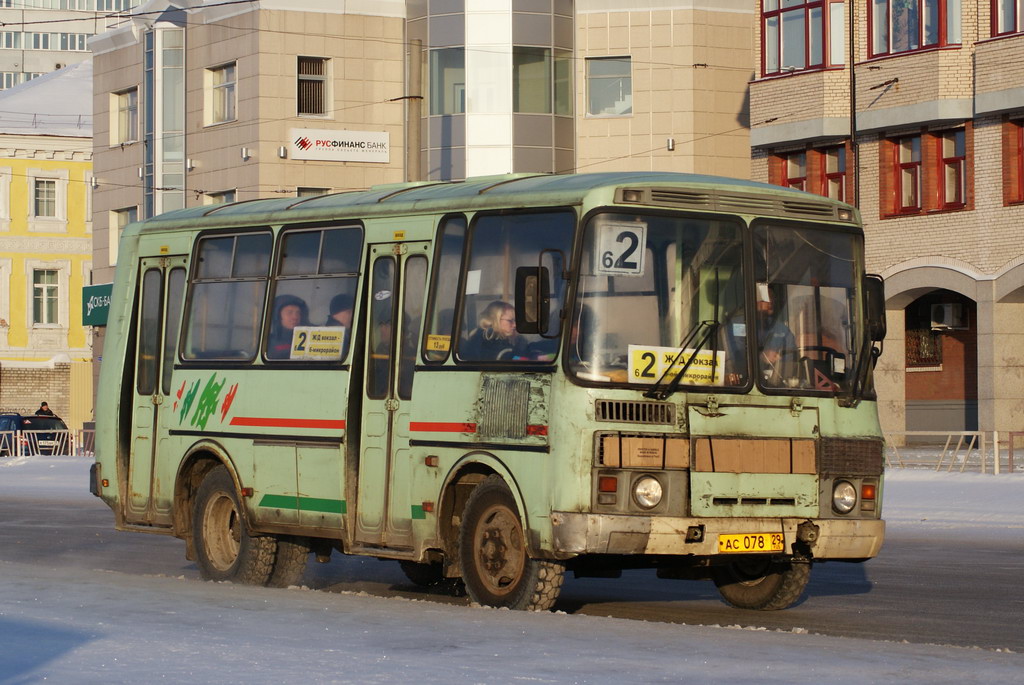 Архангельская область, ПАЗ-32054 № АС 078 29