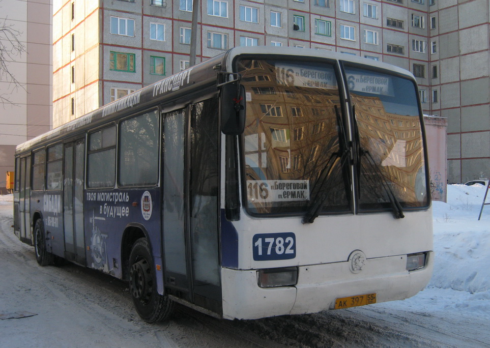 Омская область, Mercedes-Benz O345 № 1782