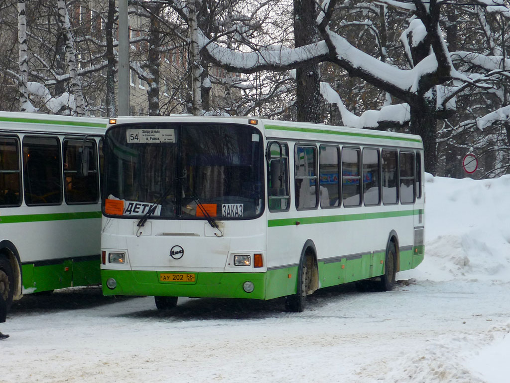 Пензенская область, ЛиАЗ-5256.46 № АУ 202 58