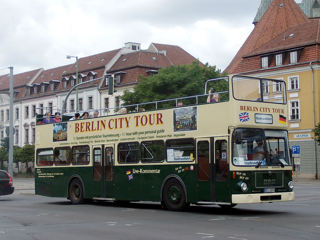 Берлин, MAN 196 SD200 № B-U 3074