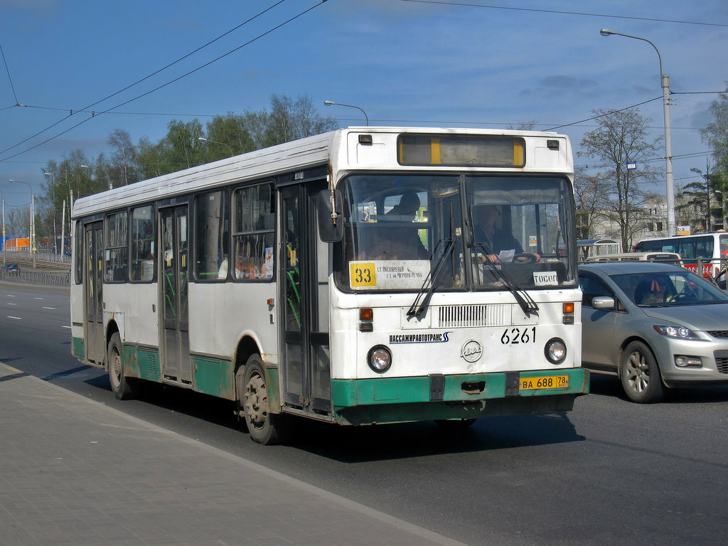 Санкт-Петербург, ЛиАЗ-5256.25 № 6261