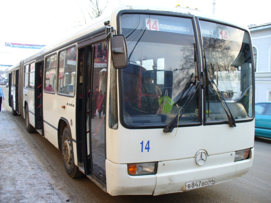 Kostroma region, Mercedes-Benz O345G č. 14