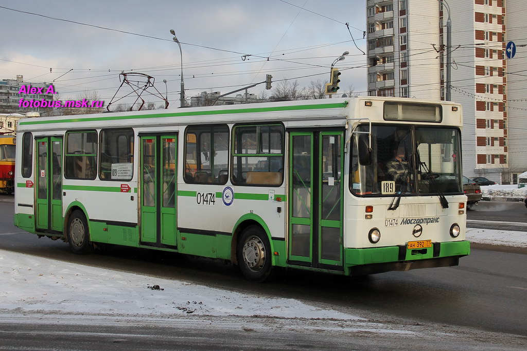 Moscow, LiAZ-5256.25 # 01474