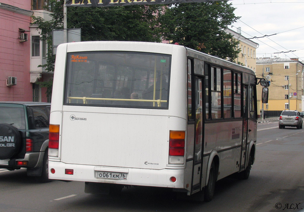 Ярославская область, ПАЗ-320412-03 № О 061 КМ 76