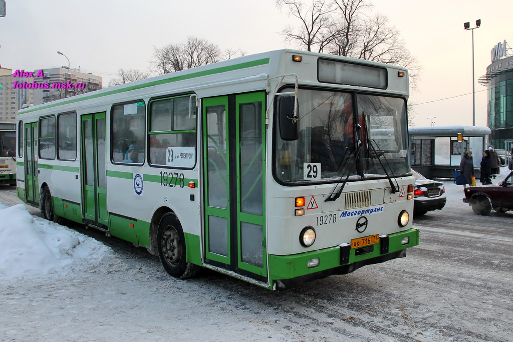 Москва, ЛиАЗ-5256.25 № 19278