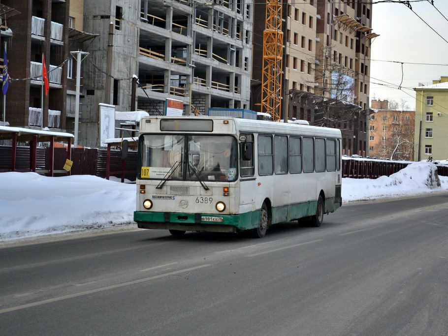 Санкт-Петербург, ЛиАЗ-5256.25 № 6389