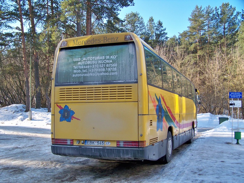 Литва, Mercedes-Benz O404-15RHD-A № EBK 545