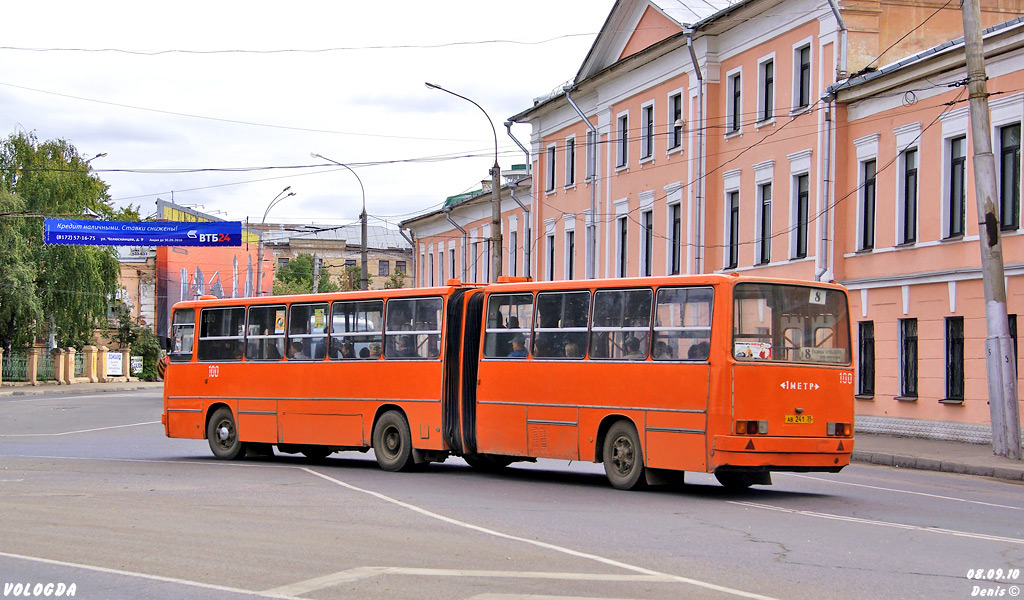 Вологодская область, Ikarus 280.64 № 100