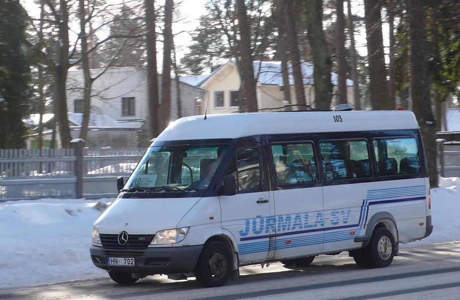 Латвия, Mercedes-Benz Sprinter W904 413CDI № 103