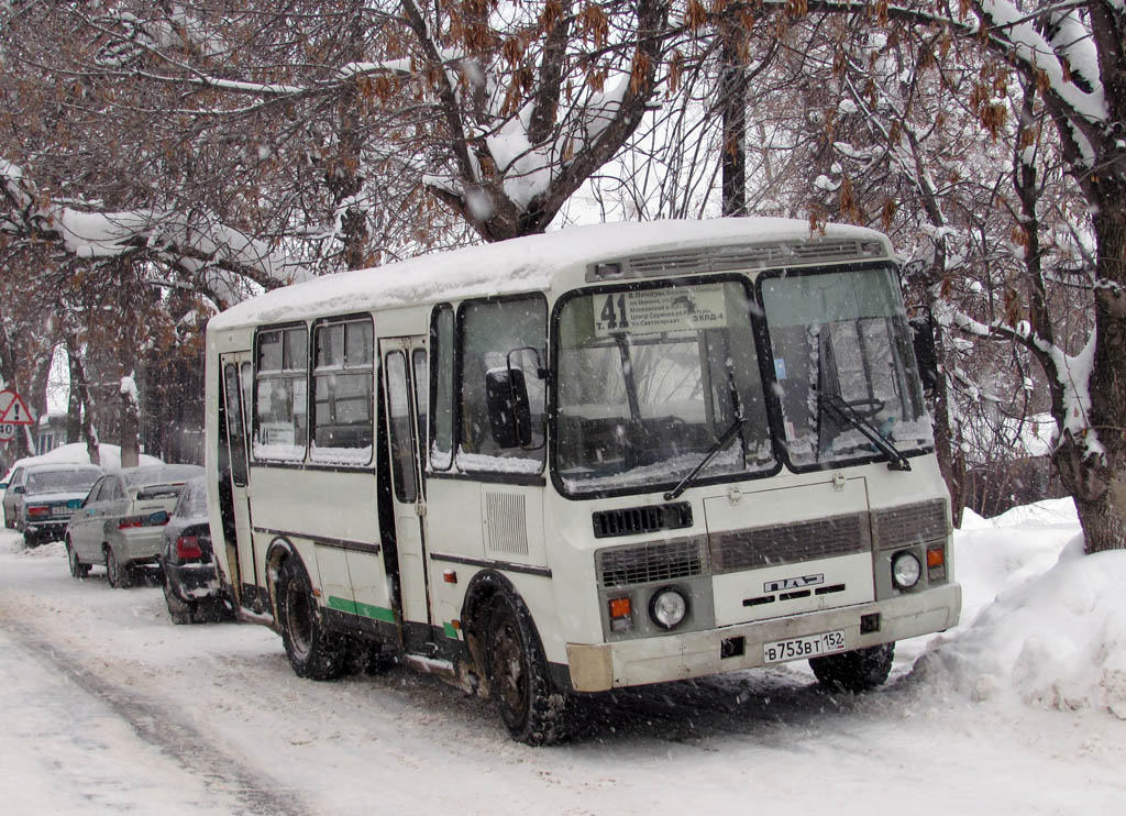 Нижегородская область, ПАЗ-32054 № В 753 ВТ 152