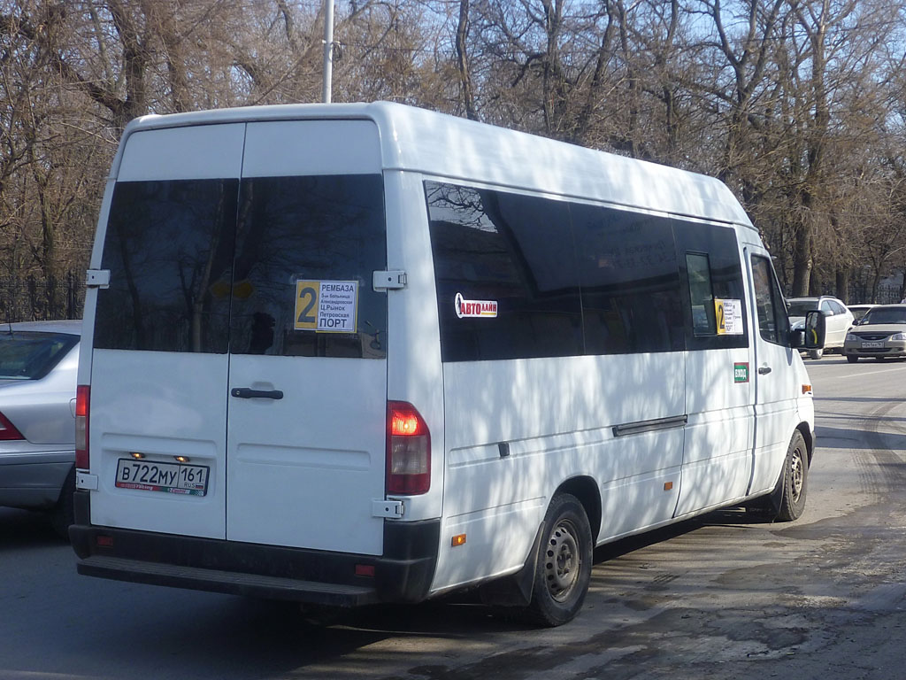 Rostov region, Mercedes-Benz Sprinter W903 313CDI № В 722 МУ 161