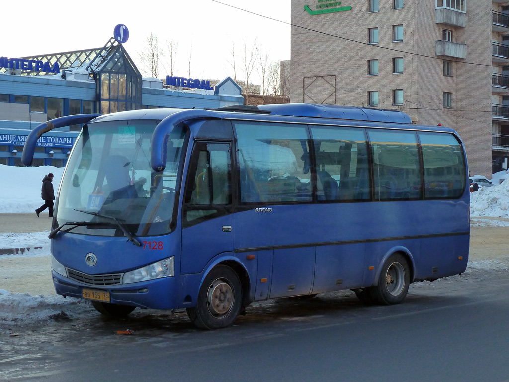 Санкт-Петербург, Yutong ZK6737D № 7128