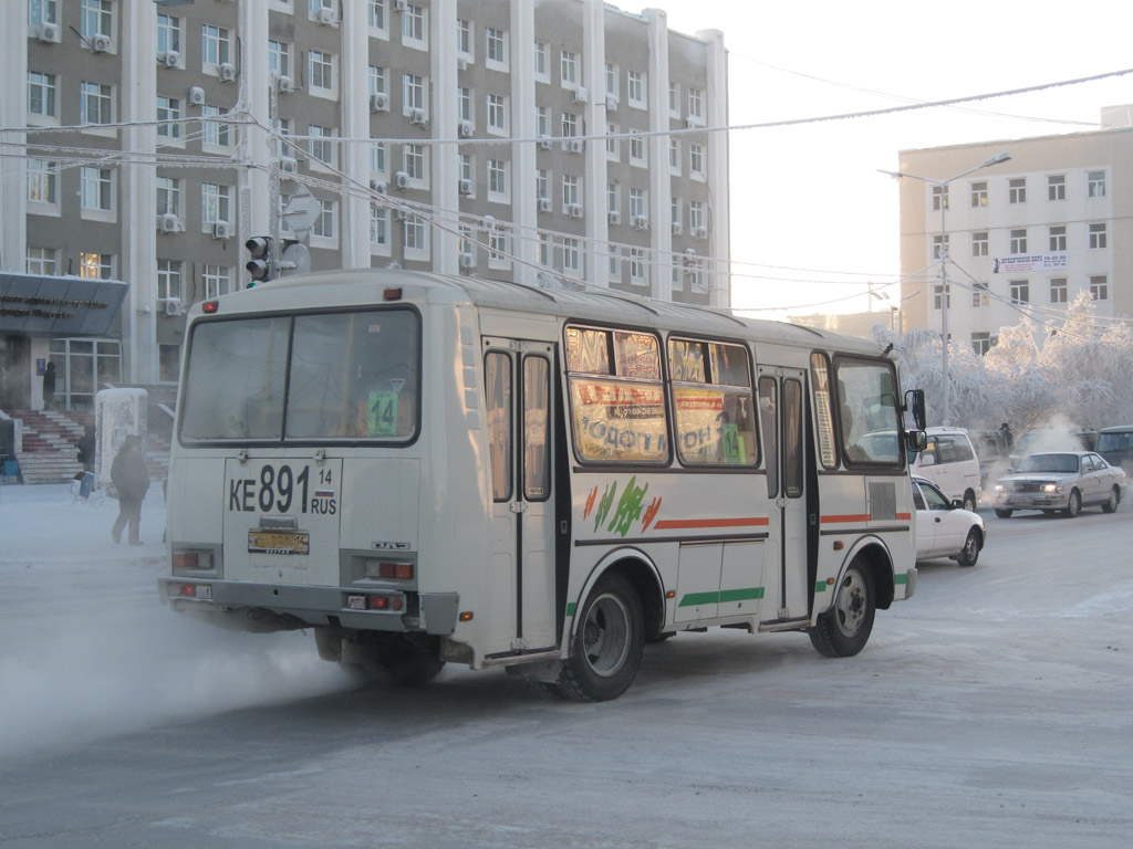 Саха (Якутия), ПАЗ-32054 № КЕ 891 14