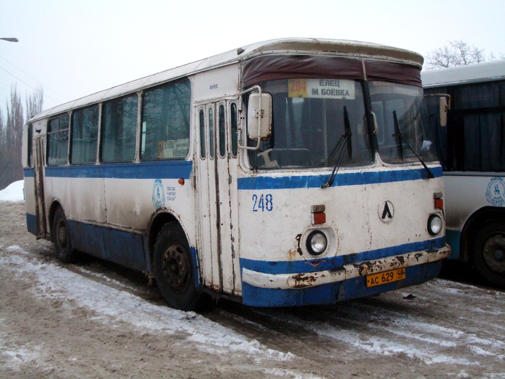 Липецкая область, ЛАЗ-695Н № 248