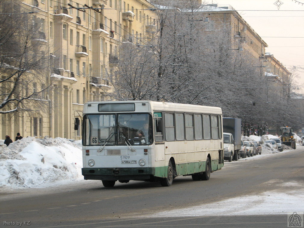 Санкт-Петербург, ЛиАЗ-5256.25 № 5909