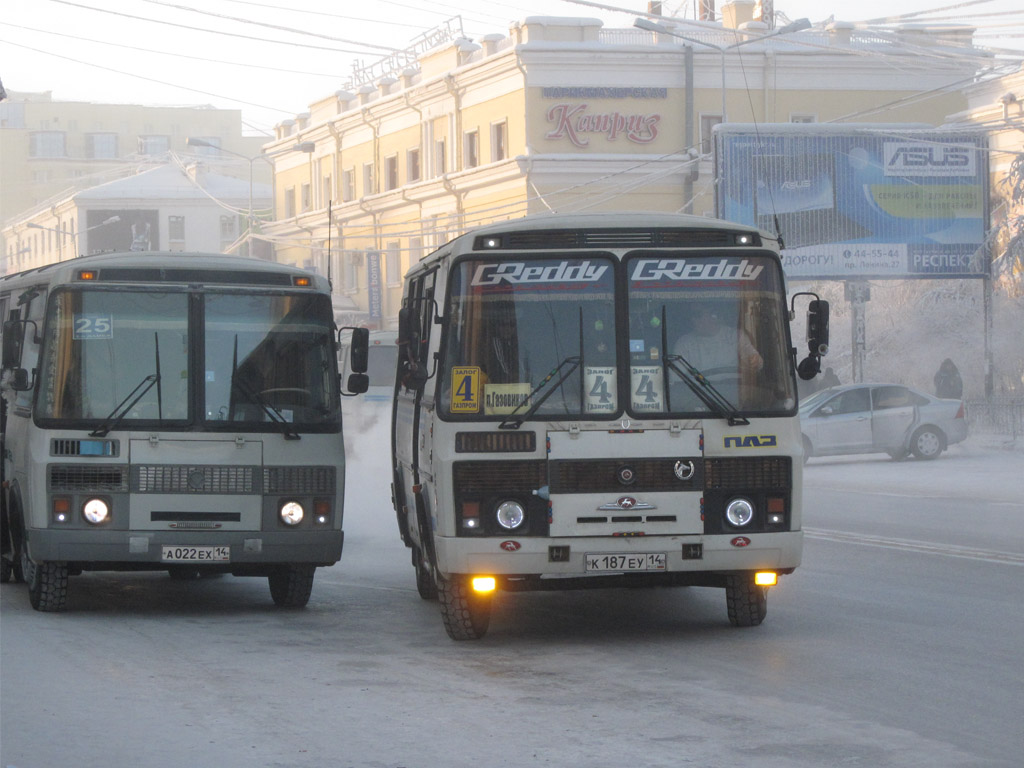 Саха (Якутия), ПАЗ-32054 № К 187 ЕУ 14