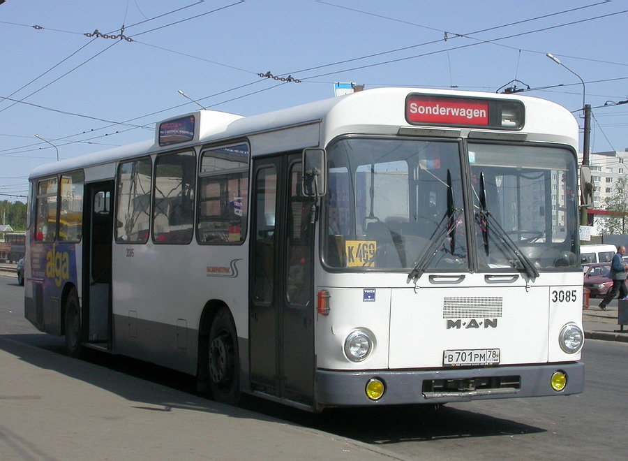 Санкт-Петербург, MAN 192 SL200 № 3085