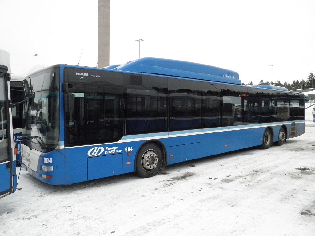 Финляндия, MAN A26 Lion's City LL NL313-15 CNG № 904