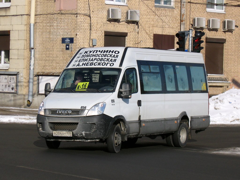 Санкт-Петербург, Нижегородец-2227UT (IVECO Daily) № 056