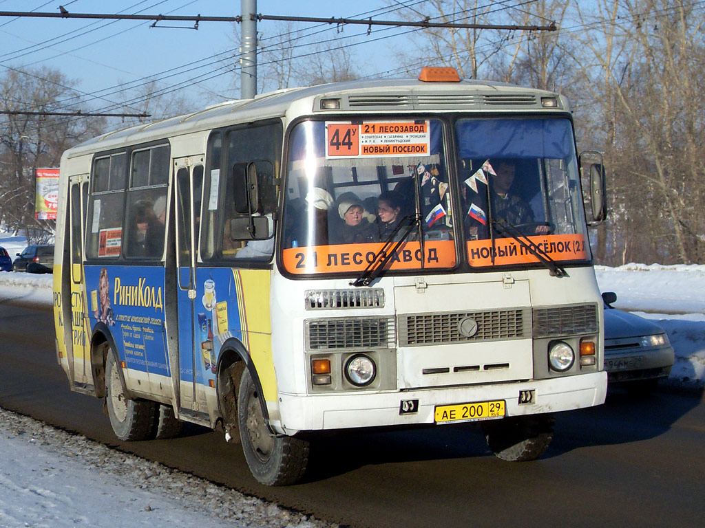 Архангельская область, ПАЗ-32054 № АЕ 200 29