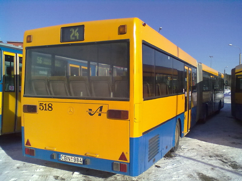 Литва, Mercedes-Benz O405G № 518