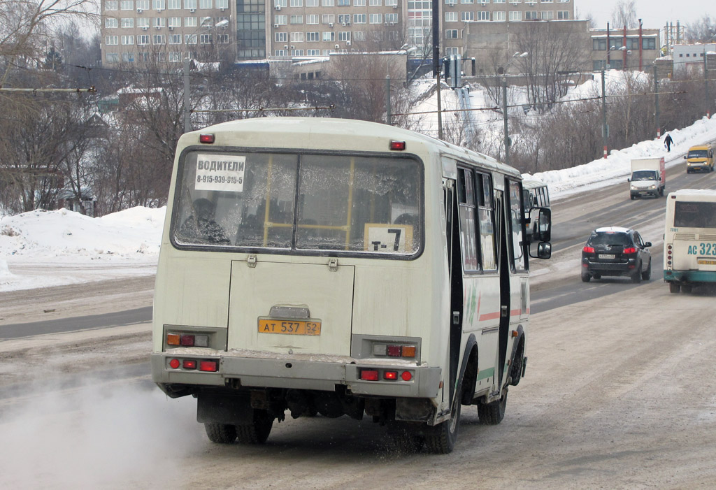 Нижегородская область, ПАЗ-32054 № АТ 537 52