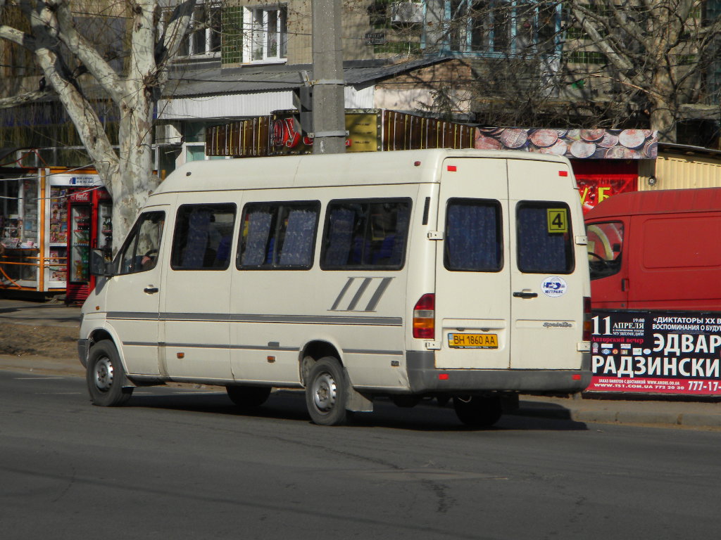 Одесская область, Mercedes-Benz Sprinter W903 312D № BH 1860 AA