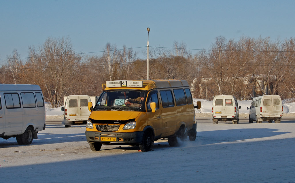 Омская область, ГАЗ-322132 (XTH, X96) № АУ 311 55