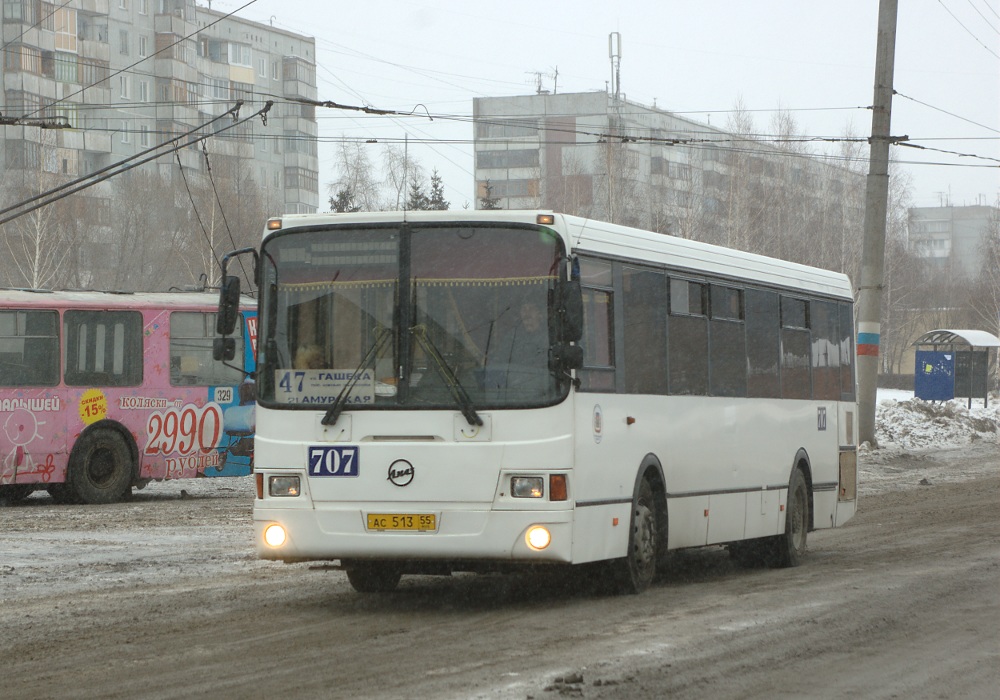 Омская область, ЛиАЗ-5293.00 № 707