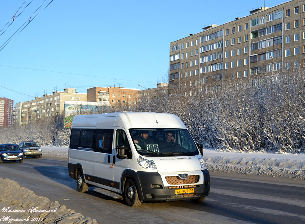 Мурманская область, IRITO Boxer L4H2 (Z8P) № АЕ 701 51