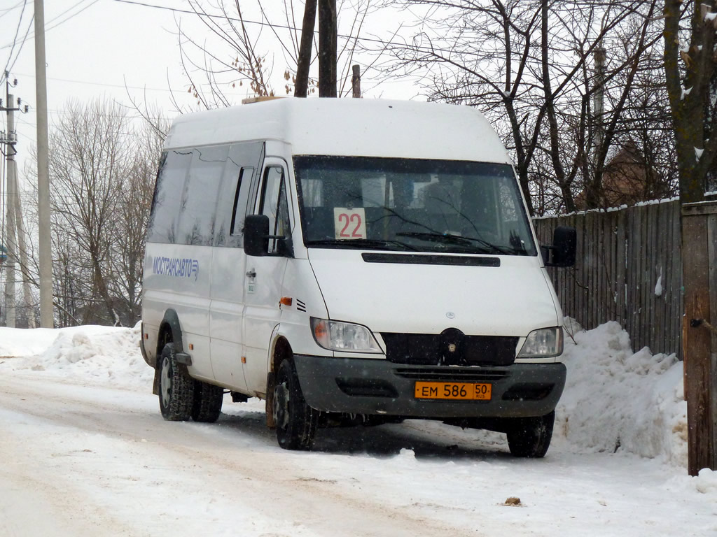 Московская область, Самотлор-НН-323760 (MB Sprinter 413CDI) № ЕМ 586 50