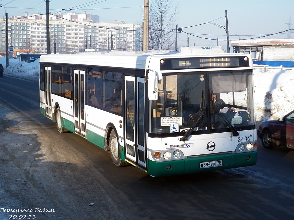 Санкт-Петербург, ЛиАЗ-5292.20 № 2434