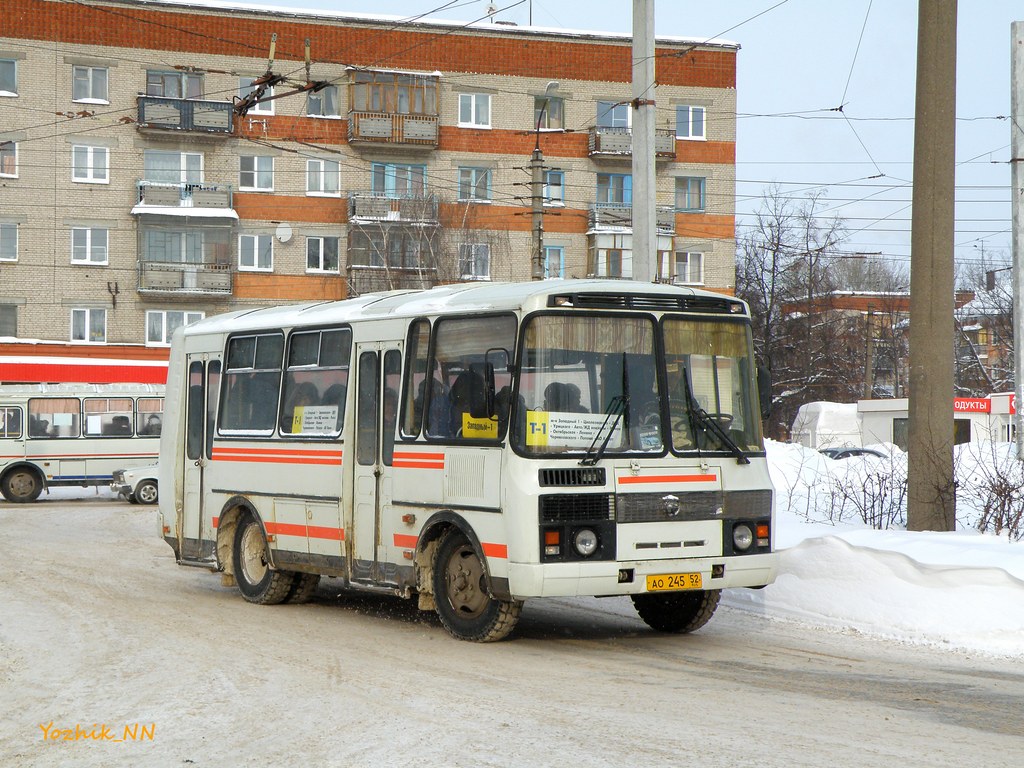 Нижегородская область, ПАЗ-32054 № АО 245 52