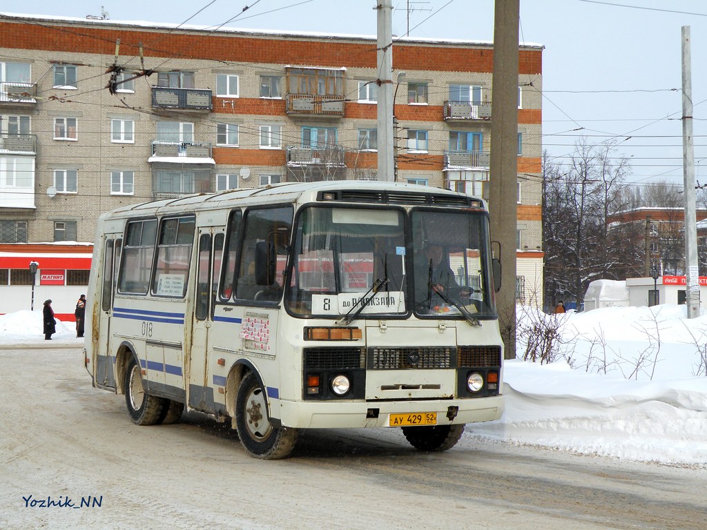 Нижегородская область, ПАЗ-32054 № 018