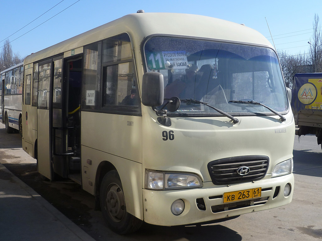 Ростовская область, Hyundai County SWB C08 (РЗГА) № 96