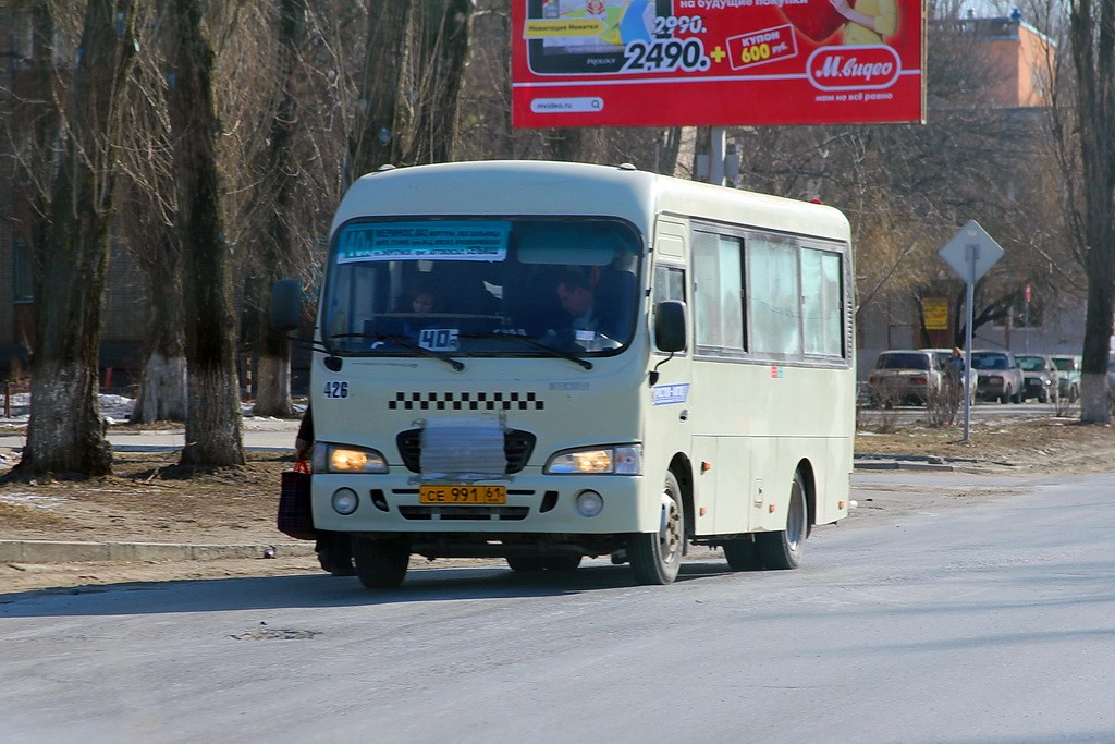 Rostov region, Hyundai County SWB C08 (RZGA) № СЕ 991 61