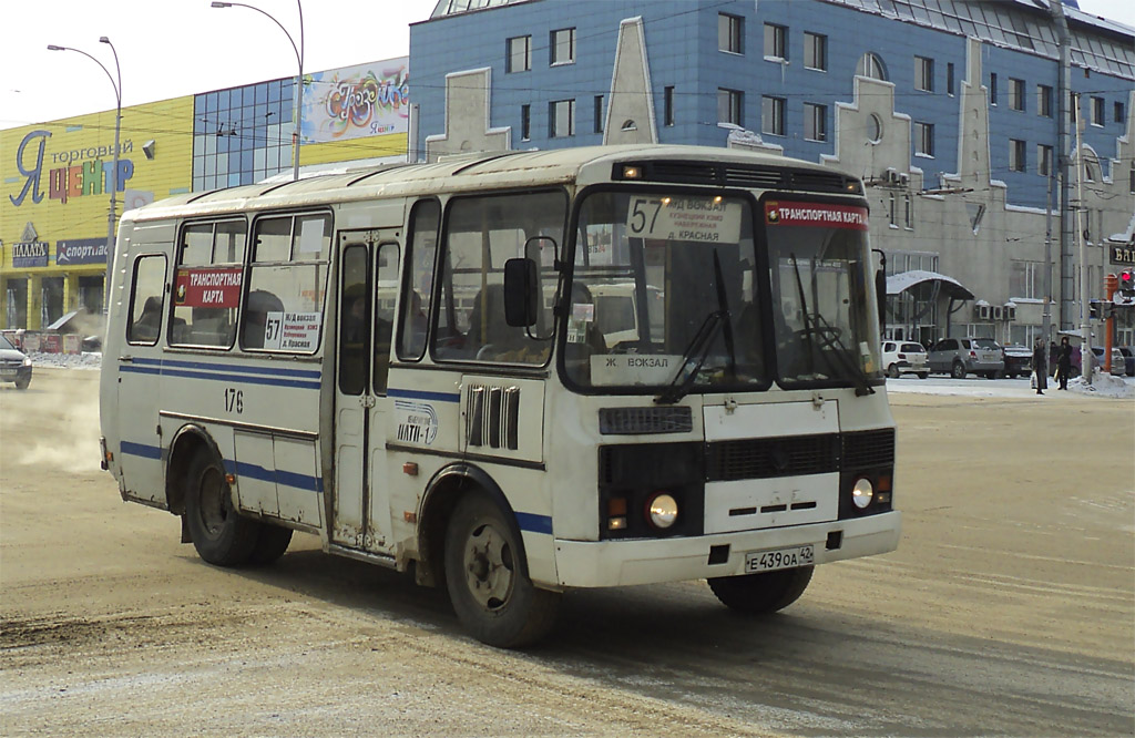 Кемеровская область - Кузбасс, ПАЗ-32053 № 176