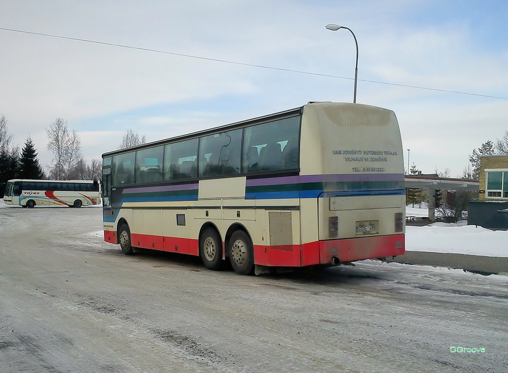 Литва, Van Hool T8 Alizée 360 № DDE 465