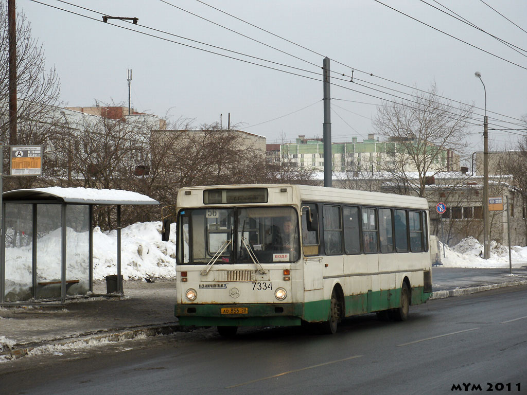 Санкт-Петербург, ЛиАЗ-5256.00 № 7334