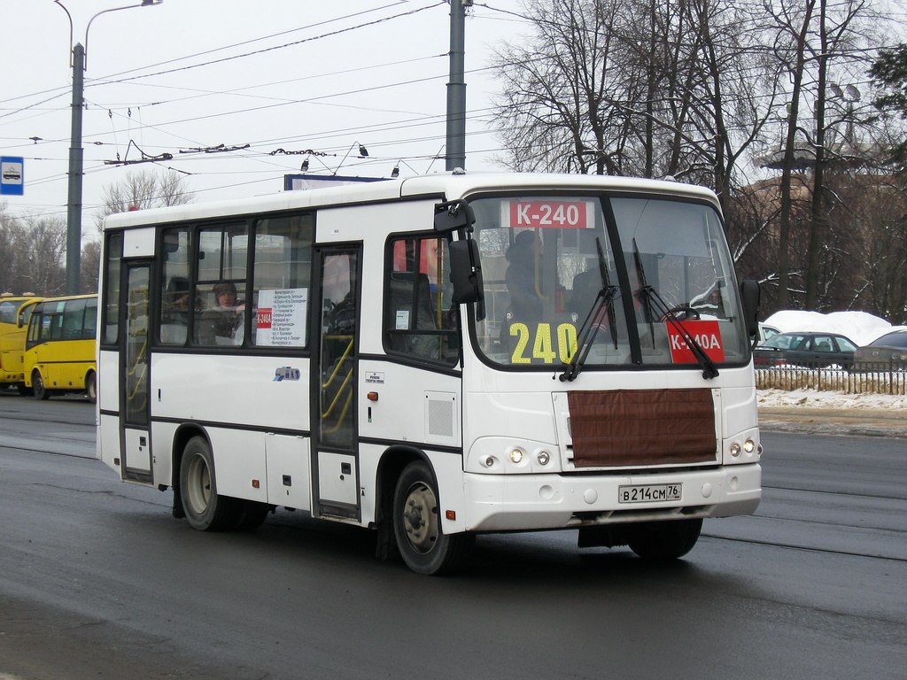 Санкт-Петербург, ПАЗ-320402-03 № В 214 СМ 76