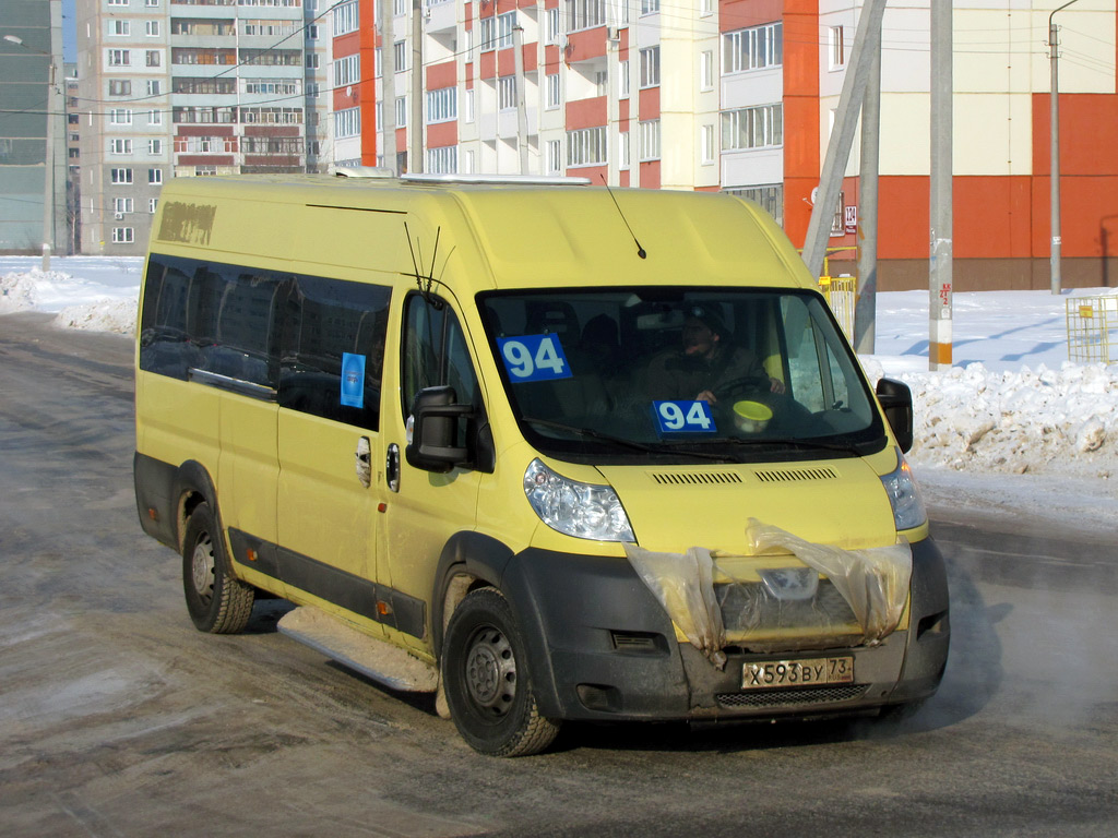 Ульяновская область, IRITO Boxer L4H2 (Z8P) № Х 593 ВУ 73