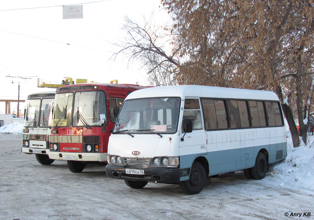 Марий Эл, Asia AM825A Combi № А 819 ЕА 12; Марий Эл — Автовокзалы, автостанции и места посадки "с тротуара"