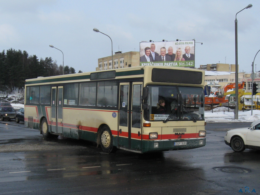 Литва, MAN 791 SL202 № DGF 631