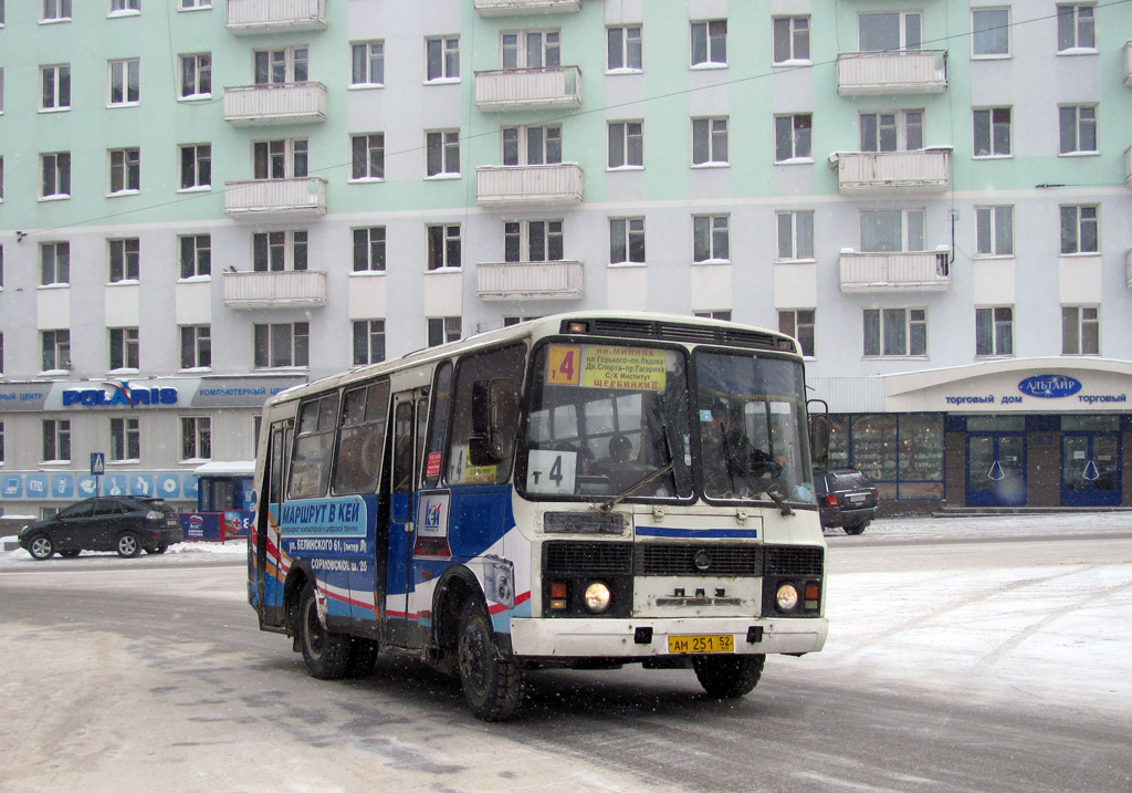 Нижегородская область, ПАЗ-32054 № АМ 251 52