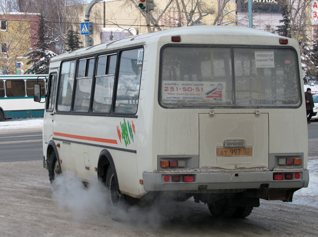 Нижегородская область, ПАЗ-32054 № АТ 997 52